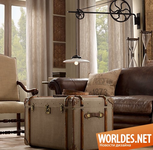 дизайн мебели, мебель, современная мебель, оригинальная мебель, практичная мебель, мебель в виде чемоданов, шкаф в виде чемодана, стол в виде чемодана, мебель с чемоданов